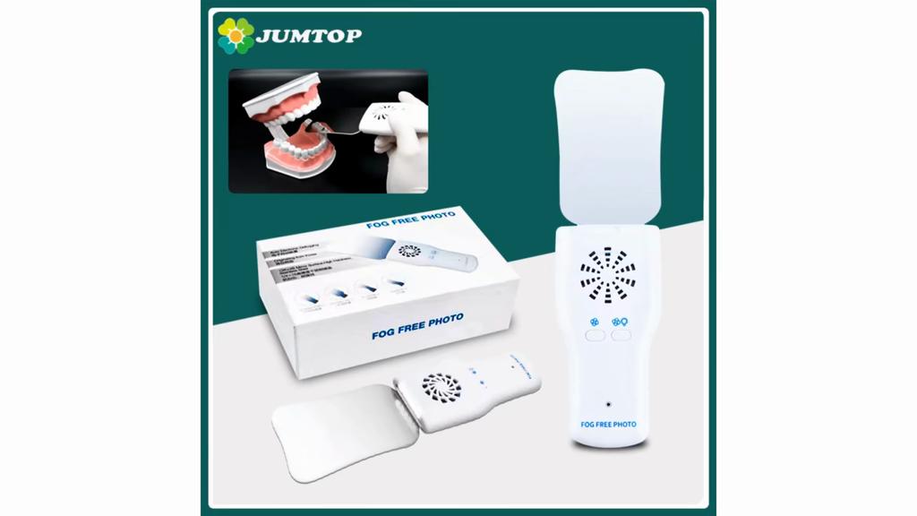 Dental Anti-Fog Mirrors Fog Free Intraoral Photography Stainless Steel Mirror with LED Light Orthodontic Reflectors Odontologia