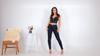 Shascullfites Melody Crackle Black Coated Middle Waist Lifting Pants Pu Leather Leggings Sexy Tight-fitting Ladies Stretch Pants