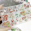 Crystal Glass Beads Hand Painted Christmas Collection Beads for Jewelry Making DIY Bracelet Necklace
