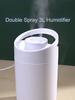 3L Mist Humidifier Diffuser Dual Mists Quiet Humidifier Top Filling Cool Mist Essential Oil