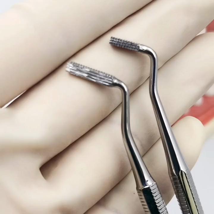 1 piece Double Ends Dental Orthodontic Band Pusher Seater with Scaler Tooth Cleaning Tool Instrument