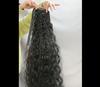 Women's Ponytail Long Wavy Hair Extension Clip In  Pony Tail Wrap Around Black Blonde Synthetic Heat Resistant Fiber LUPU