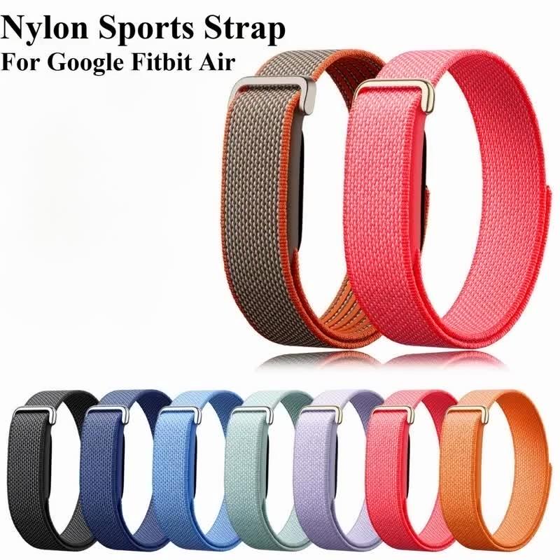 Nylon Sports Strap for Google Fitbit Air Bands Fitness Tracker Wristband Replacement For Fitbit Air Bracelet Loop Accessories