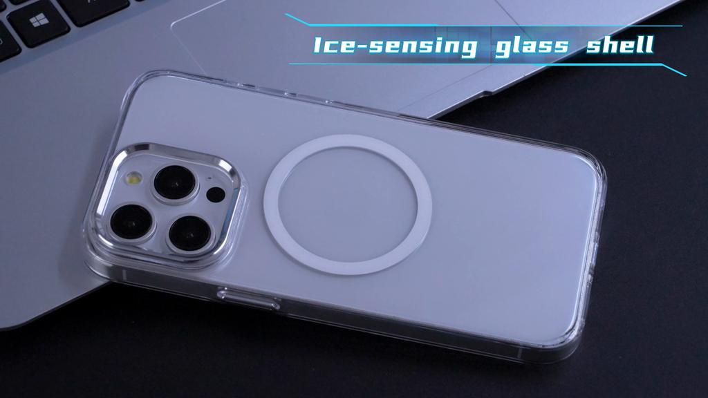 Magnetic Clear PC Case Magsafe Wireless Charging For iPhone 16 15 14 Plus 13 Pro Max 12 Pro MaxTransparent Phone Cover