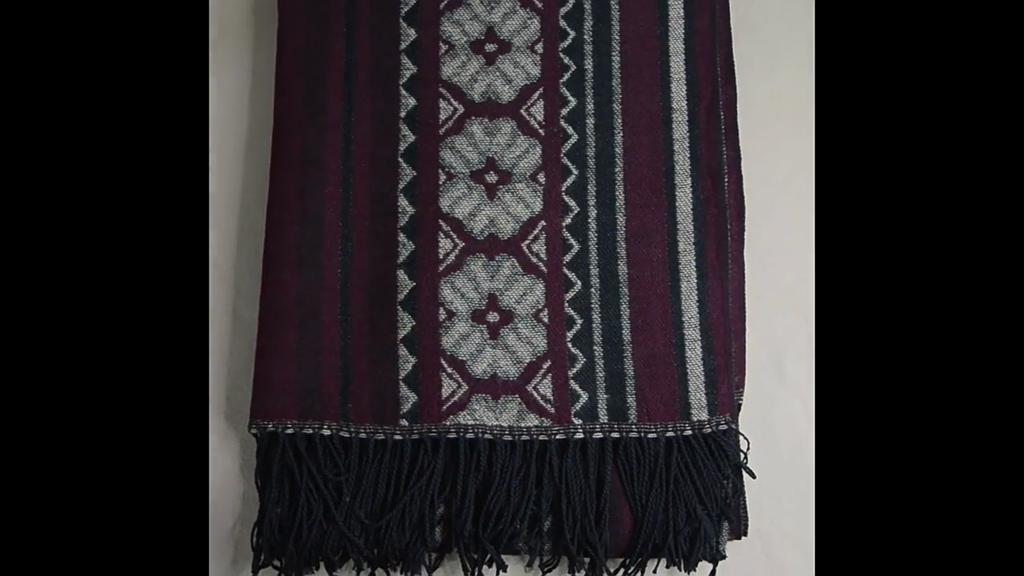 Women’s Vintage Fashion Split Tassel Pashmina Shawl Knitted Scarf Thicken Autumn Winter Warm Travel Cape