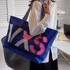 Large Capacity Brand Women's Stray Bag Letter Tote Bag Nylon Waterproof Beach Shoulder Bag Travel Shopping Bags Handbags