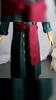 One Piece Roronoa Zoro Cosplay-Kostüm in leuchtenden Farben für Damen zu Halloween