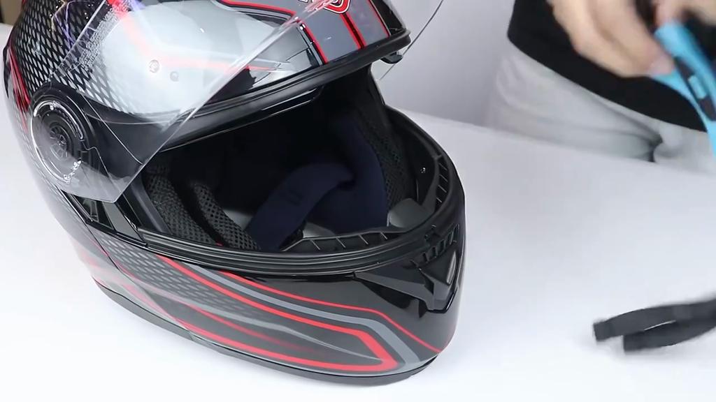 Supporto con Cinghia per Casco Per Gopro Hero 12 11 10 9 8 7 6 5 4 3 Motocicletta Yi Action Sports Fotocamera Supporto Holder Integrale Accessori