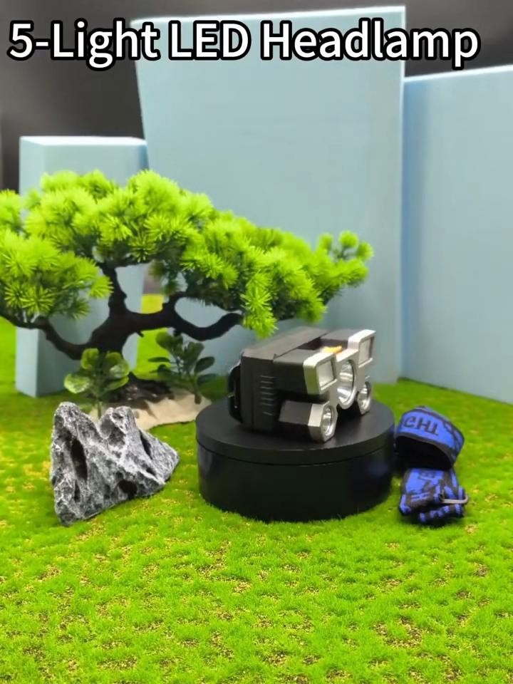 High Powerful USB Rechargeable Head Flashlight for Fishing Led Headlamp Camping Headlights Hunting Torch Hiking Front Lanterns