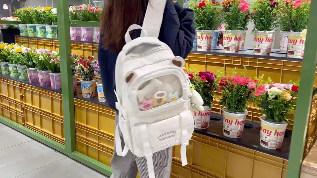 Middle School Schoolbag Women's Shoulder Bag