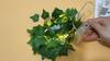 Green Leaf String Lights USB and Battery Powered LED Rattan Garland Ivy Vine Fairy Lights For Party Wedding Home Terrace Campping Courtyard Decoration