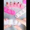 3pcs Nail Display Holder Nail Art Practice Training Stand with 10pcs Nail Tips