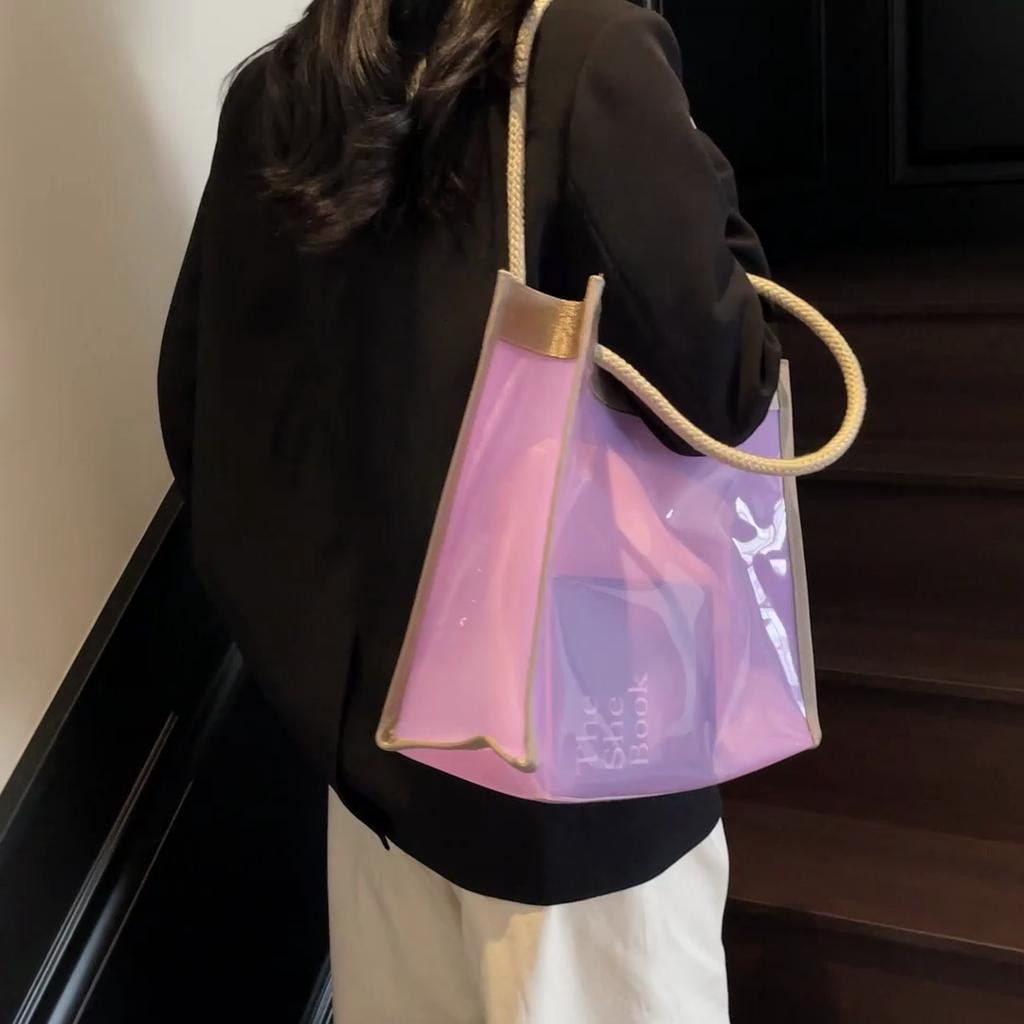 Tote Bag Women's Transparent Handbag Shoulder Bag