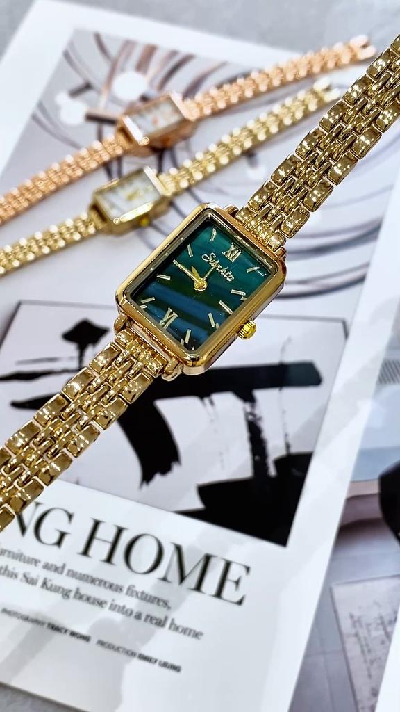Sunkta Mode Frauen Uhr Stahl Band Wasserdichte frauen Quarzuhr