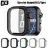 Change To Ultra Case for Huawei Watch Fit 5 5Pro Tempered Glass Cases Screen Protector for Huawei Fit5 5 Pro Upgrade To Ultra