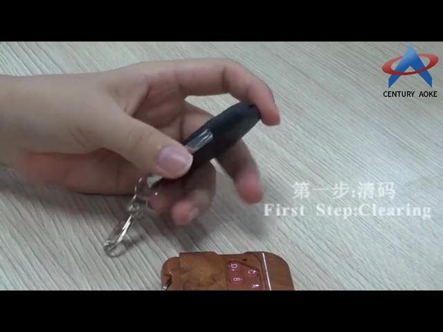Wireless RF 433mhz Remote Control Copy Code Garage Door Gate Duplicator 433 Mhz Key Remote Opener