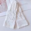 Women’s Lace UV Protection Gloves, Thin Breathable Summer Gloves, Anti-Slip Elegant Gloves for Wedding Party Dance Performance Driving