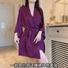 Women’s Silky Satin Nightdress Sexy Deep V Push-Up Padded Sleepwear