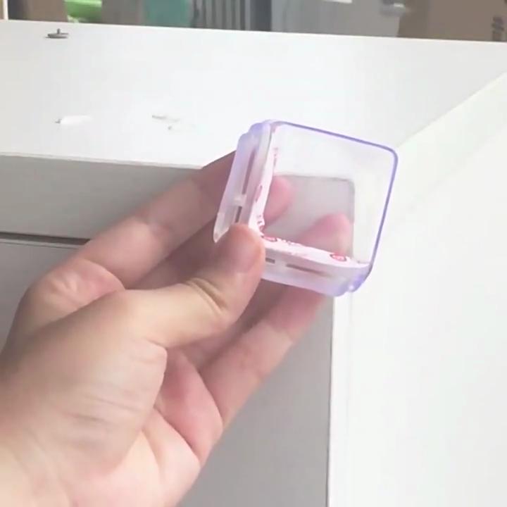 10 Stück Transparente Eckenschützer Weicher Silikon Kantenschutz Babysicherer Möbelstoßfänger Stoßfestigkeit Tisch Eckabdeckungen Mehrform Sicherheitskissen