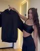 Hohlstrick-Kapuzenpullover für Damen Sexy Transparenter Pullover Leichte Langarm-Sweatshirt Trendiger Lässiger Streetwear-Look