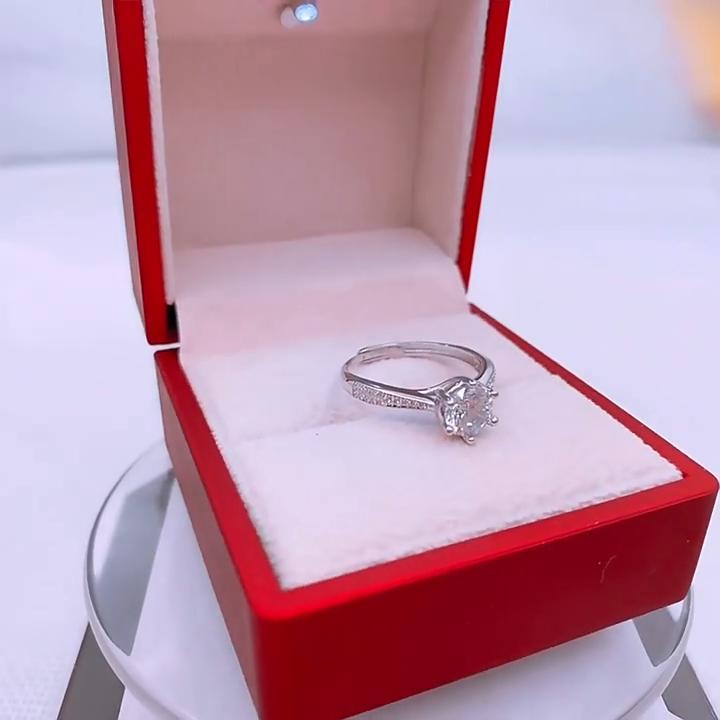 Tancise – bague classique en argent Sterling 925, Moissanite, bijoux pour dames, cadeau de fête de promesse de mariage