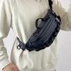 Bolsa de Cintura Esportiva Masculina Multifuncional Bolsa Transversal Bolsa de Peito