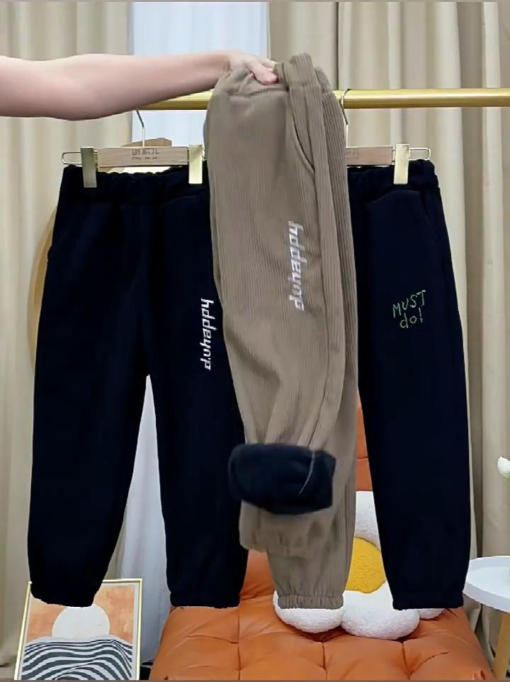 Boys' Trousers Spring and Autumn Sports Trousers New Middle and Large Children Wick Trousers Children's Casual Children's Trousers
