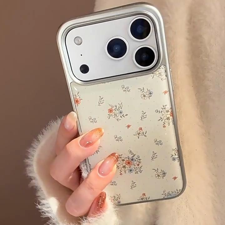 Etui na telefon z kwiatami Kompatybilne z iPhone 16, iPhone 17, iPhone 17 Pro Max