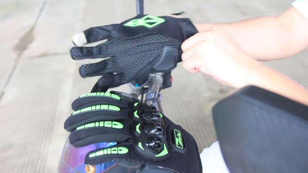 Motorsykkelhansker for menn og kvinner, fullfinger berøringsskjerm motorsykkelhansker for kjøring, landeveisløp, sykling, klatring, motocross