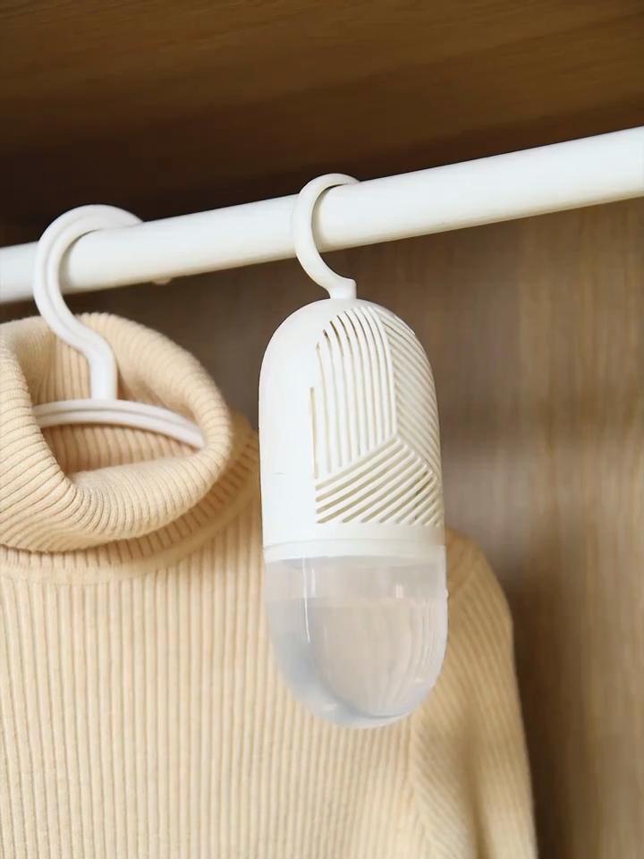 Sacos Desumidificadores de PVC Penduráveis Reutilizáveis - Absorvedores de Umidade para Armários e Banheiros, Prevenção de Mofo, Acessórios para Desumidificação de Guarda-Roupa