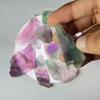 Lotto di Cristalli Grezzi Naturali Arcobaleno Fluorite – Pietre Curative Naturali Multicolore da 555 Carati