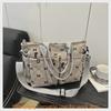 Minimalist Womens Tote Bag With Corduroy Material For Daily Commuting And Fashion Style