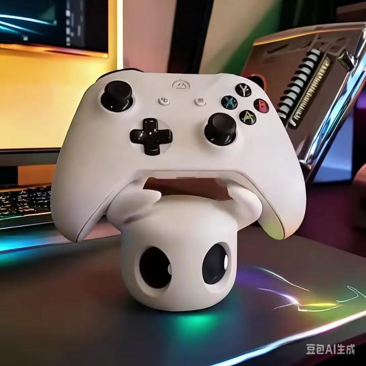 Anime-Zubehör Hollow Knight Spielcontroller-Ständer Xbox Ps4 Ps5 Kreativer 3D-Druckständer Computer-Schreibtisch-Aufbewahrungs-Dekoration