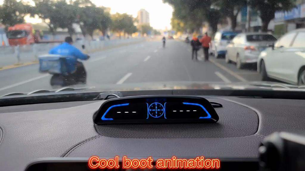 Upgraded G3 GPS Head-Up Display High-Definition Multi-Functional Car HUD USB Charging