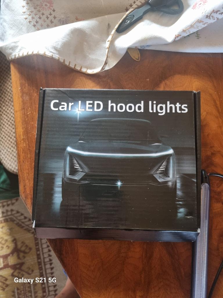 Striscia LED Decorativa Per Cofano Auto | Luci A Scansione LED Impermeabili Per Esterni Veicoli