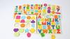 Wooden Montessori Alphabet And Number Matching Puzzle For Toddler Cognitive Skills And Play