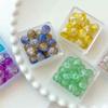 8-14mm Whtie and Random Mixed Crackle Acrylic Beads Spacer Ball Beads for DIY Bracelet Fashion