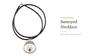 Samoyed, Bjelkier, Samoiedskaya Sobaka – Necklace with a geometric design and the inscription "Art-Dog" | Art-Dog