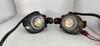 1Pair 2in1 LED Angel Eyes Daytime Running Lights with Lens Fog Lights for Nissan Pathfinder R52 2013-2016 Custom Fit