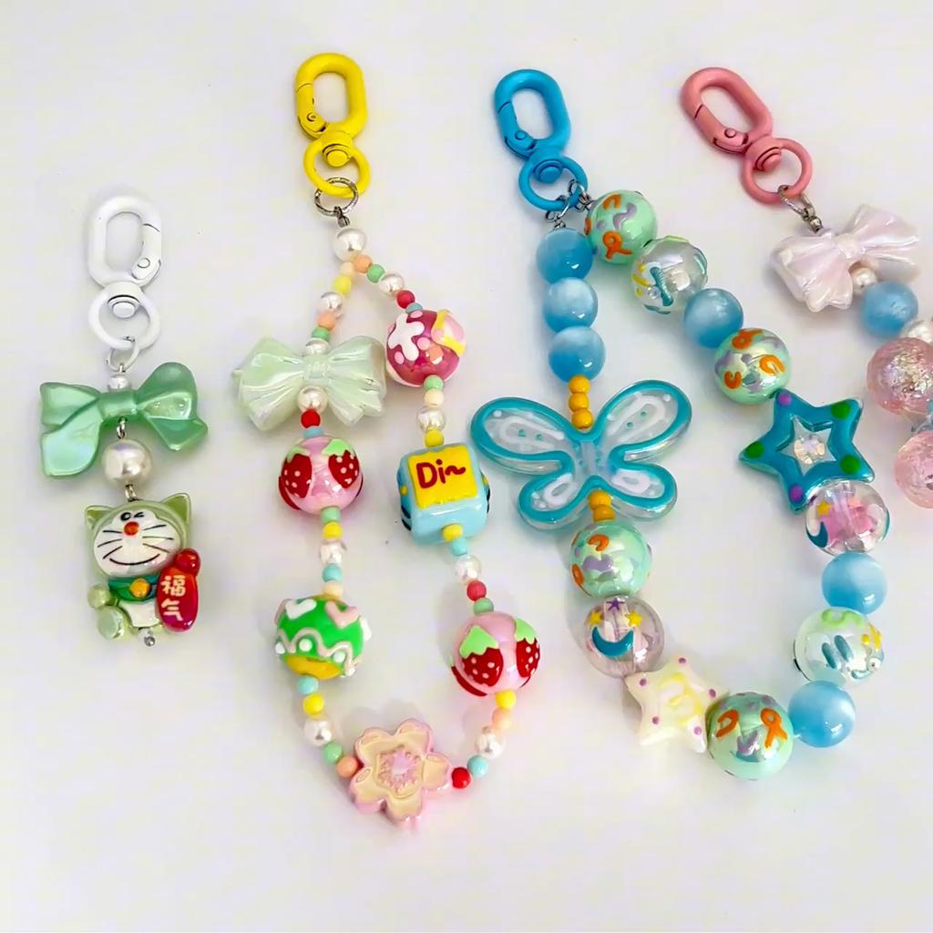 Alloy Spray Painted 8-shaped Buckle Clasps Lobster For DIY Bag Phone Accessories