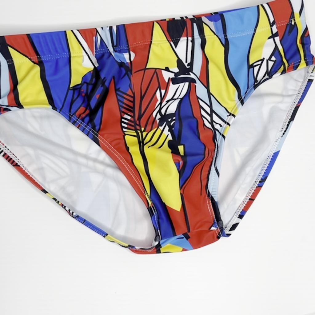 Pride Day Fashion Strips Slip pentru bărbați sexy Costum de baie imprimat sexy pentru bărbați Costum de baie pentru surfing cu talie joasă