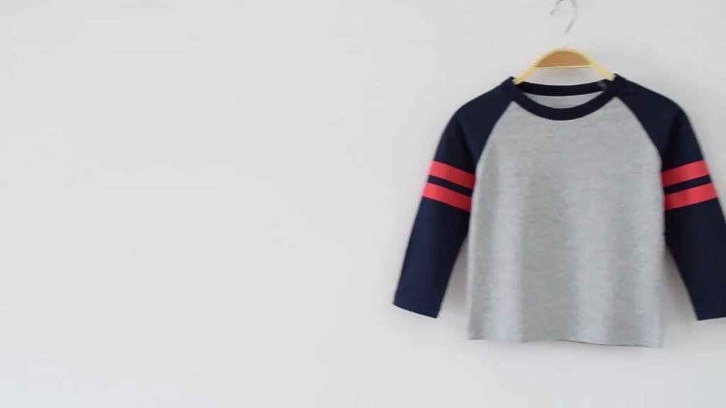 Boys Basic Long Sleeve Tee Round Neck Cotton T-Shirt for Children Kids & Toddler