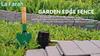 Plastic Garden Edging Border, Imitation Stone Fence Panels, Patio Outdoor Barrier, DIY Garden Landscape Edge Border Spliceable