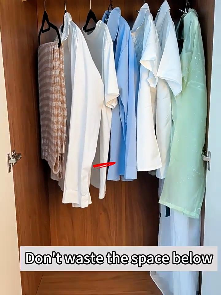 Multi Compartment Storage Box Dust Proof Organizer Bag Pants Closet Storage Container Lidless Wardrobe Organizer Home Storage Bin