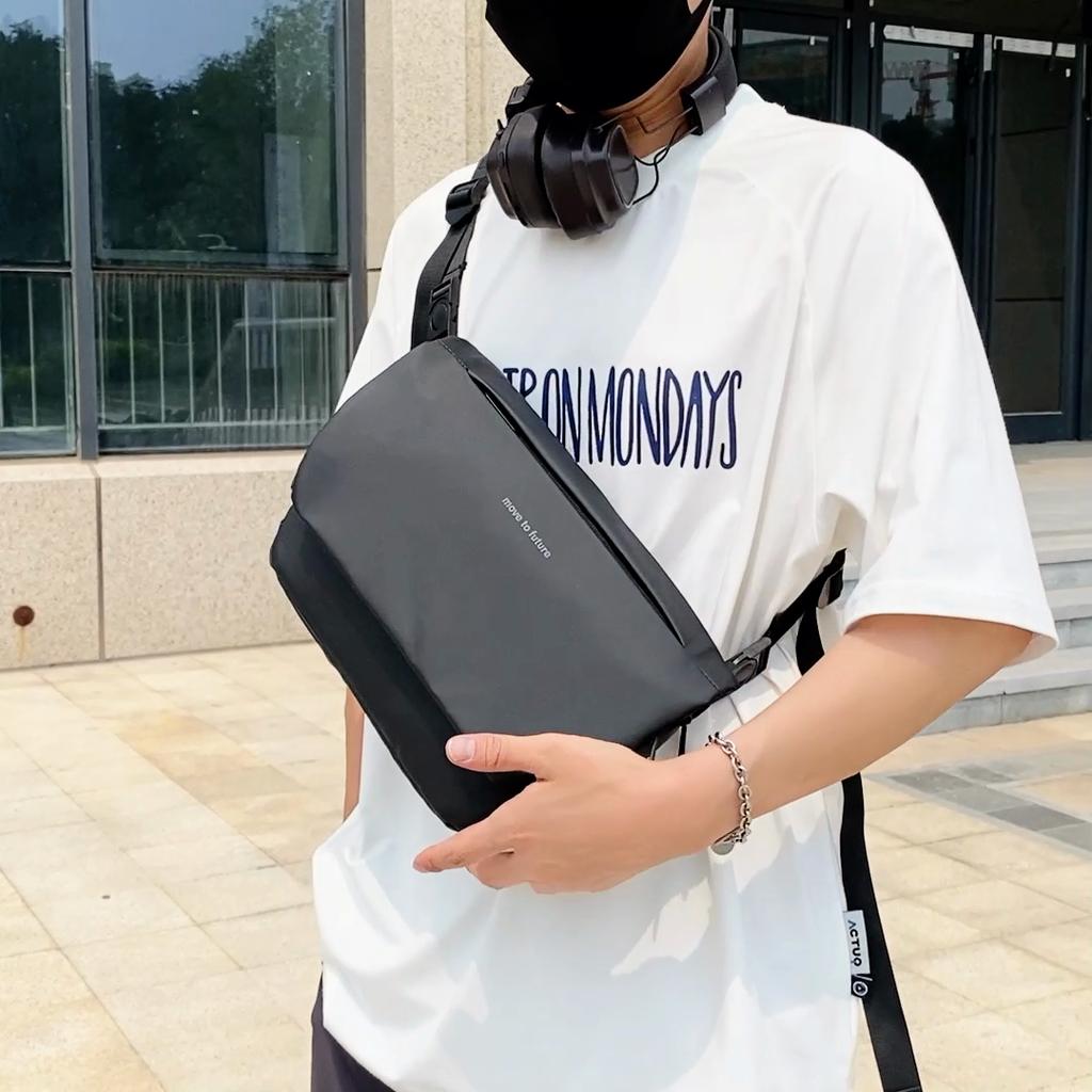 Herren Tasche mit großem Fassungsvermögen Outdoor Sport Schultertasche