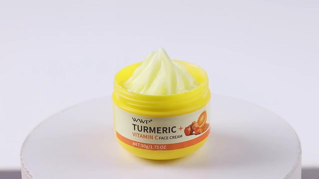 Creme de Cúrcuma Hidratante Anti-Oxigênio Reparador Creme Hidratante