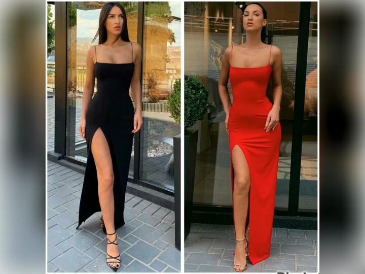 Ženy Dlouhé šaty Sexy Bodycon Slim Partywear Oblečení do klubu Noční klub Lady Sexy Špagety Pásek Bez rukávů Jednodílné Elegantní