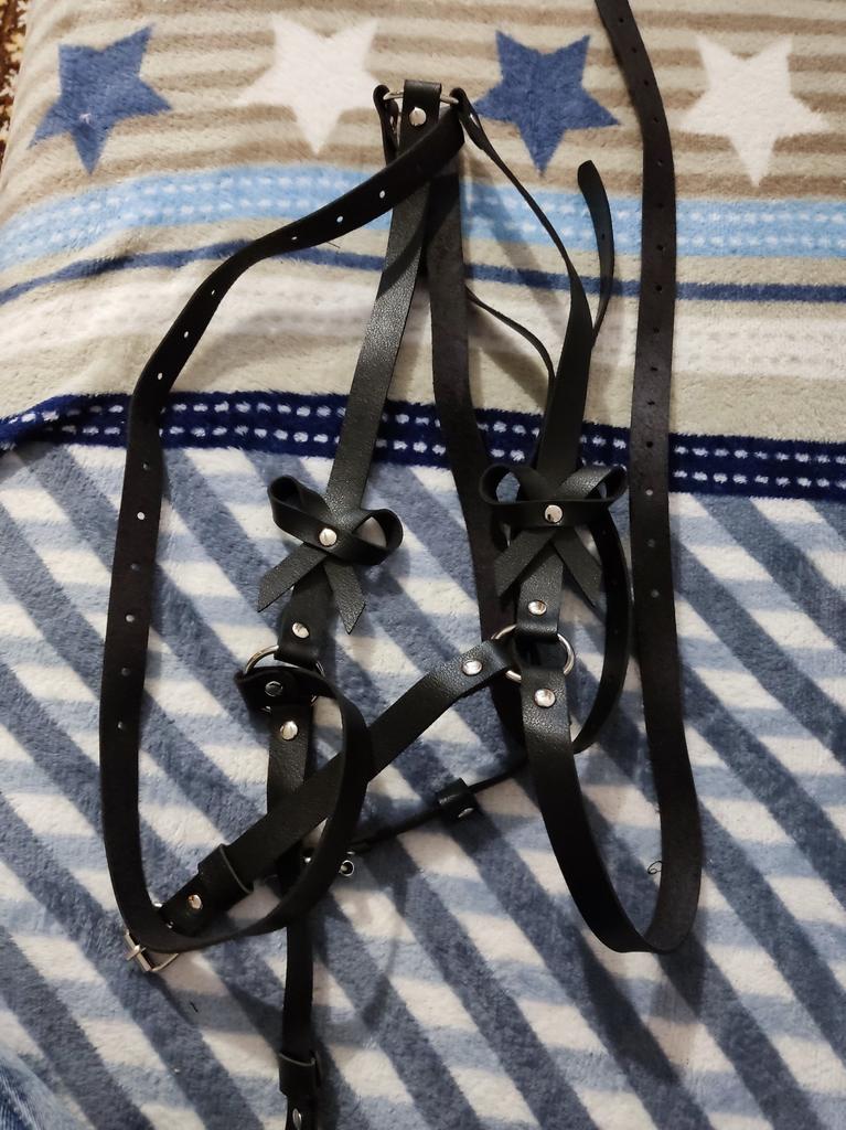 Купить Кожаное нижнее белье, ремень на бедро, подвязка на ногу ...