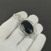 Black Onyx Pendant 925 Sterling Silver Bunny Pendant Handmade Jewelry Onyx Gemstone Silver Pendant Gift for Her Gift for Mom Gift for Wife