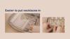 Jewelry Travel Organizer Case for Home Jewelry Organizer Storage Ring Binder Clear Bags Zipper Rolls Pouch for Necklaces,Earrings,Rings,Bracelets